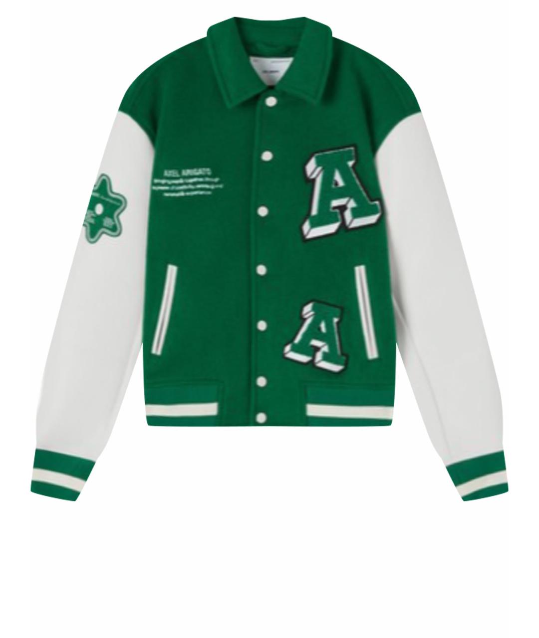 AXEL ARIGATO Зеленая шерстяная куртка, фото 1