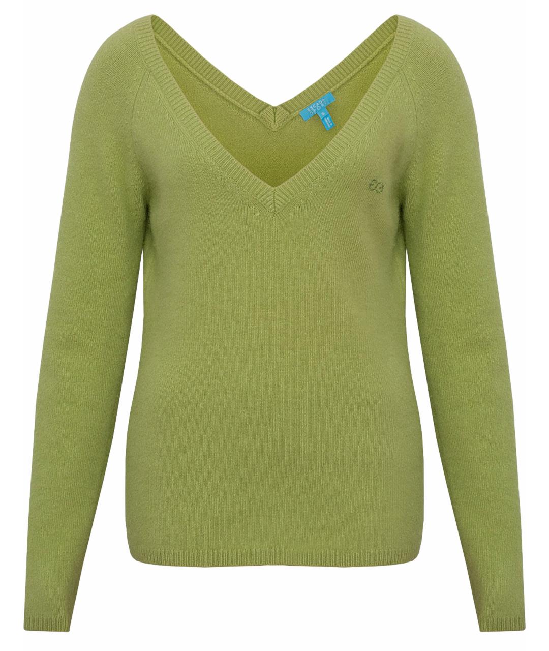 ESCADA Зеленый джемпер / свитер, фото 1