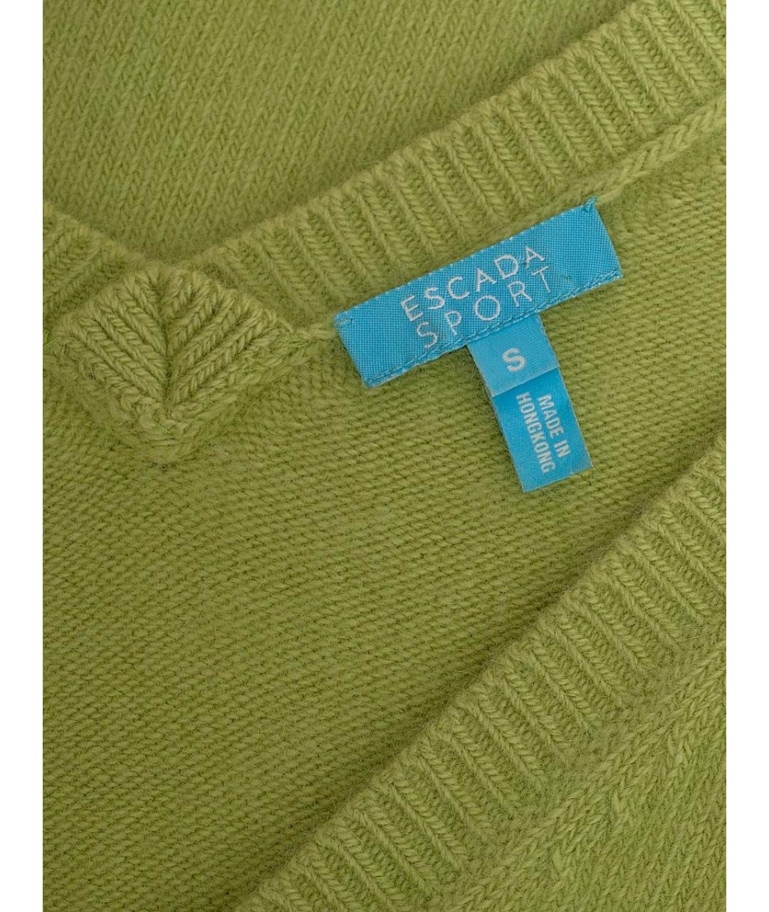 ESCADA Зеленый джемпер / свитер, фото 3
