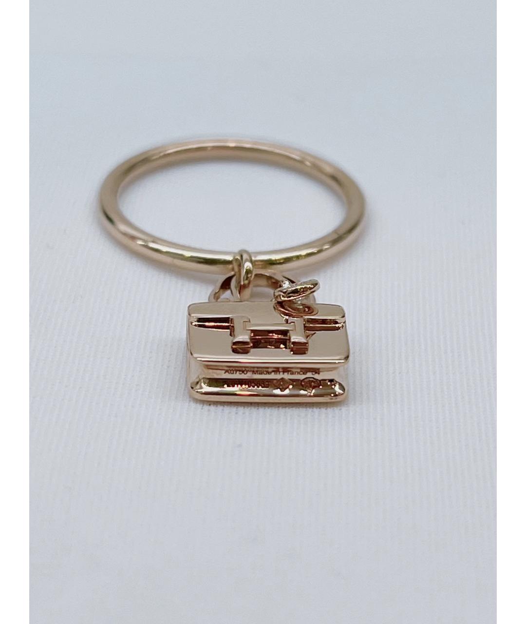 HERMES PRE-OWNED Кольцо из розового золота, фото 5