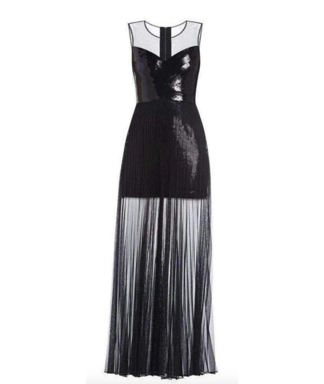 BCBG MAXAZRIA Черное вискозное вечернее платье, фото 1