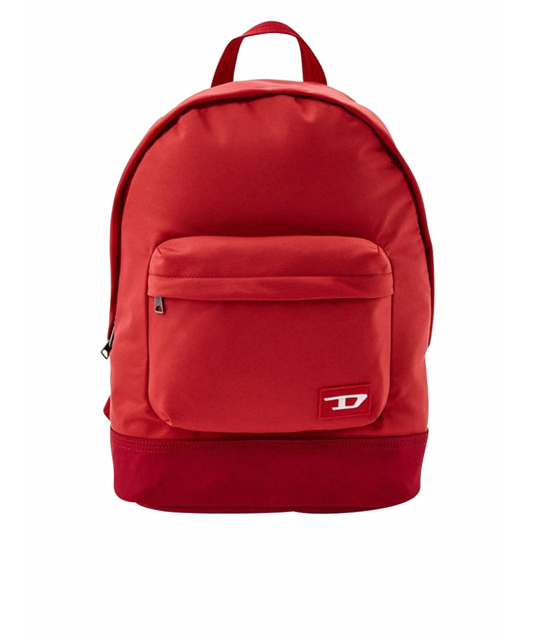DIESEL Красный тканевый рюкзак, фото 1
