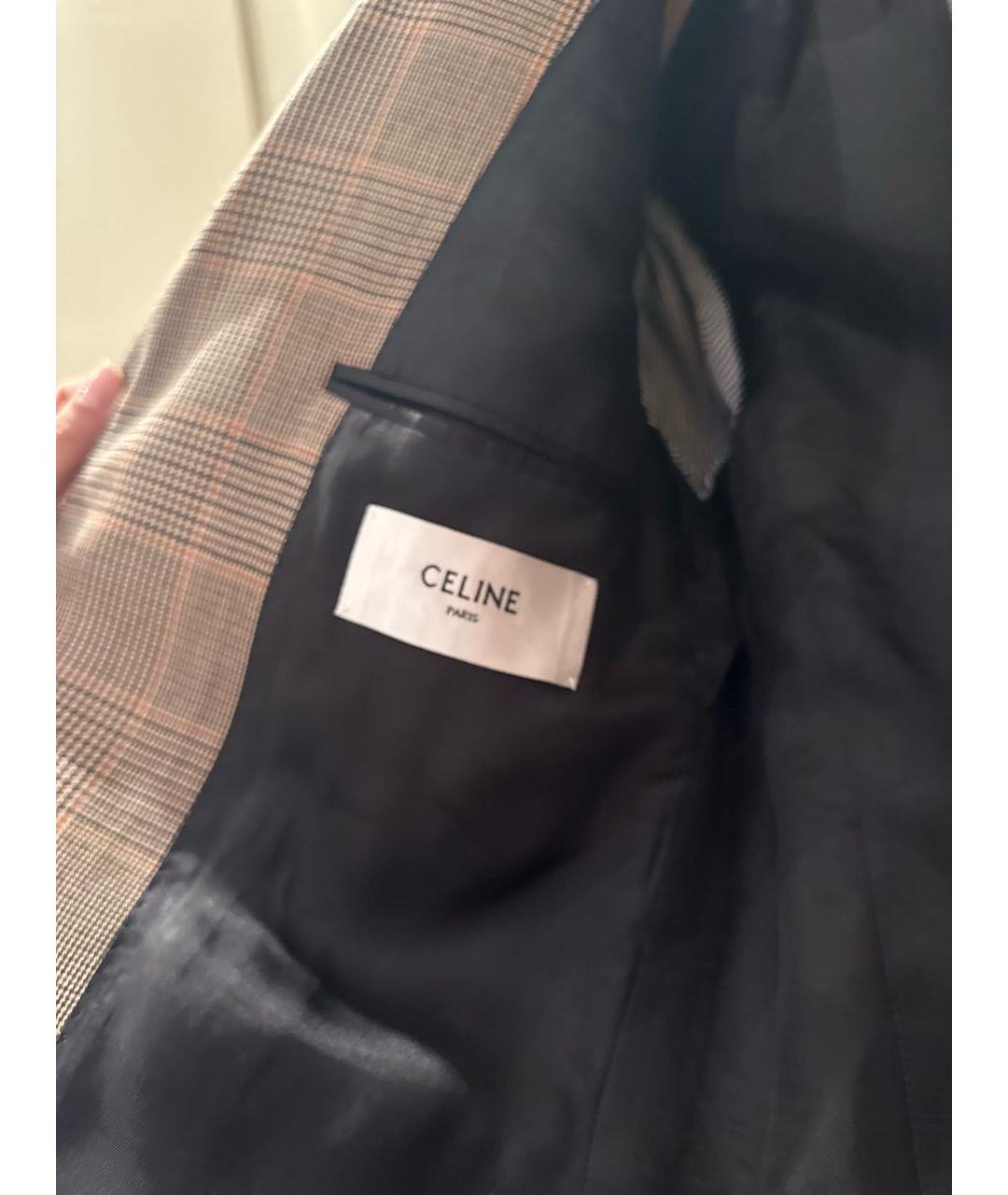 CELINE PRE-OWNED Коричневый жакет/пиджак, фото 3
