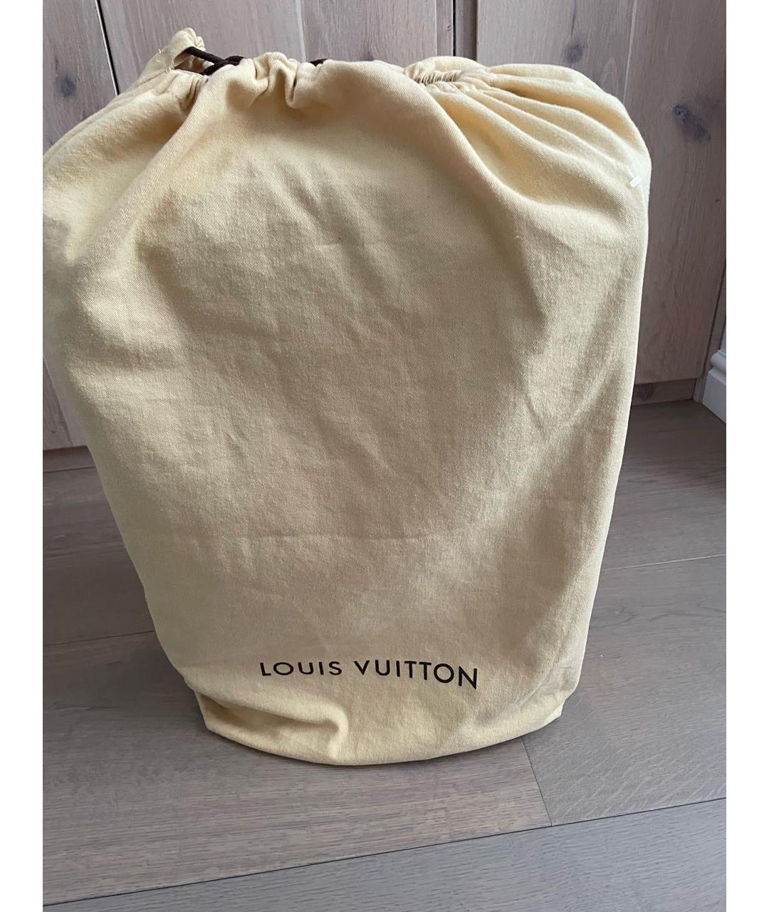LOUIS VUITTON PRE-OWNED Коричневый чемодан, фото 7