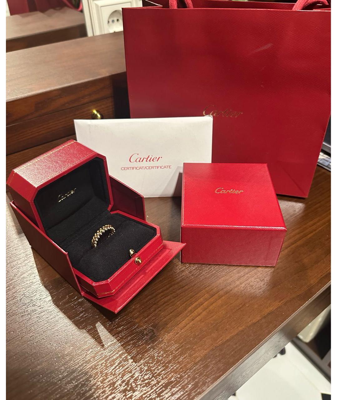 CARTIER Золотое кольцо из розового золота, фото 3