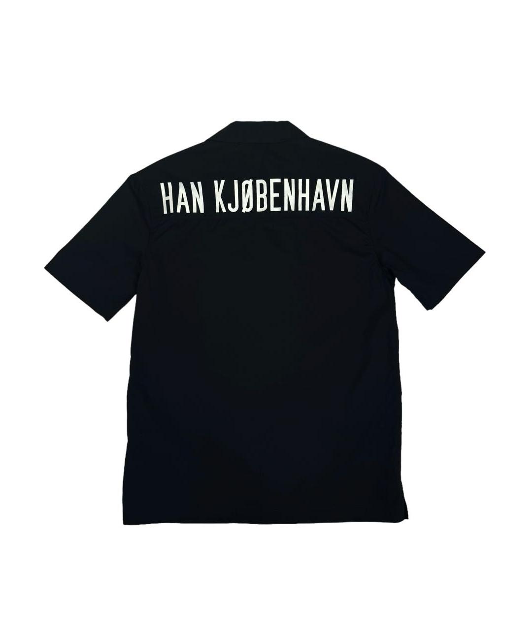 HAN KJOBENHAVN Черная хлопковая кэжуал рубашка, фото 2