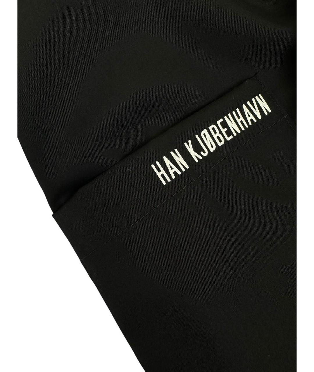 HAN KJOBENHAVN Черная хлопковая кэжуал рубашка, фото 3
