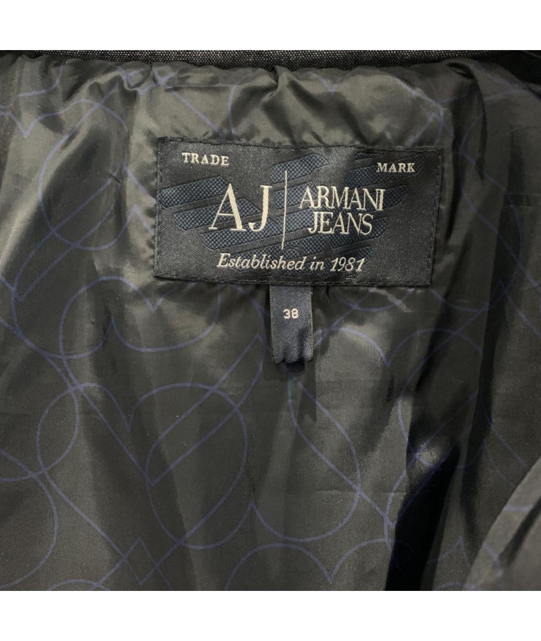 ARMANI JEANS Темно-синяя куртка, фото 7