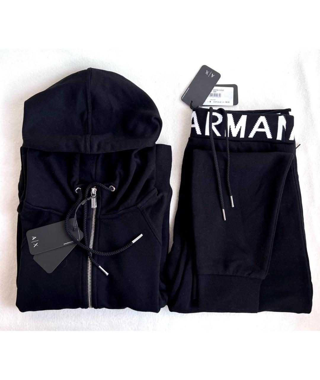 ARMANI EXCHANGE Черный спортивные костюмы, фото 6