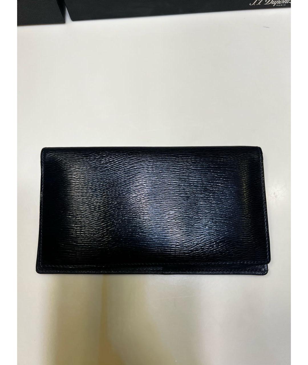 DUPONT Черный кошелек из лакированной кожи, фото 8