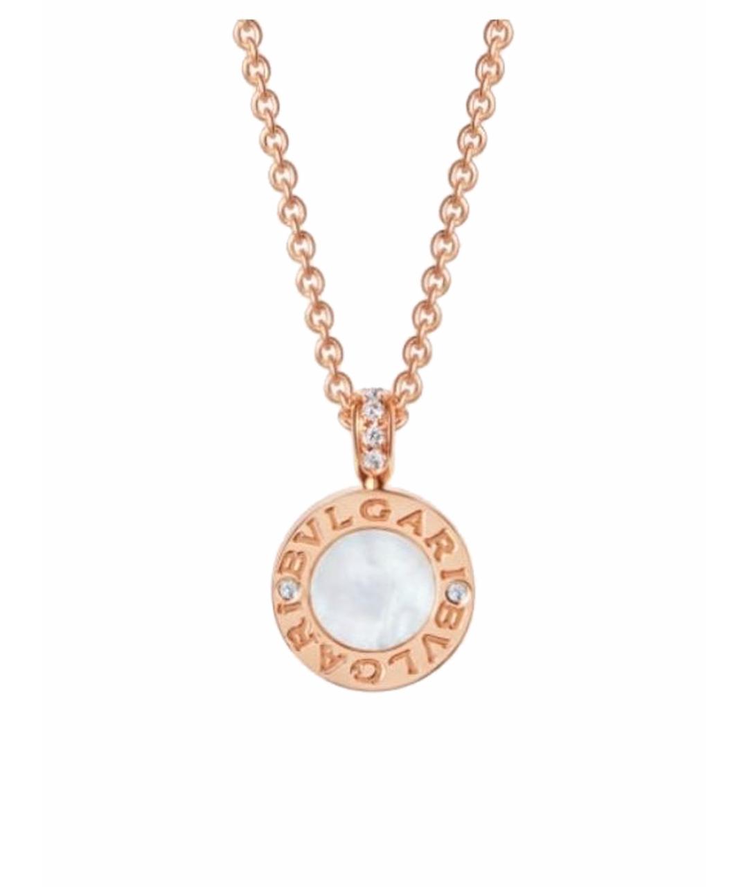 BVLGARI Золотое колье из розового золота, фото 1