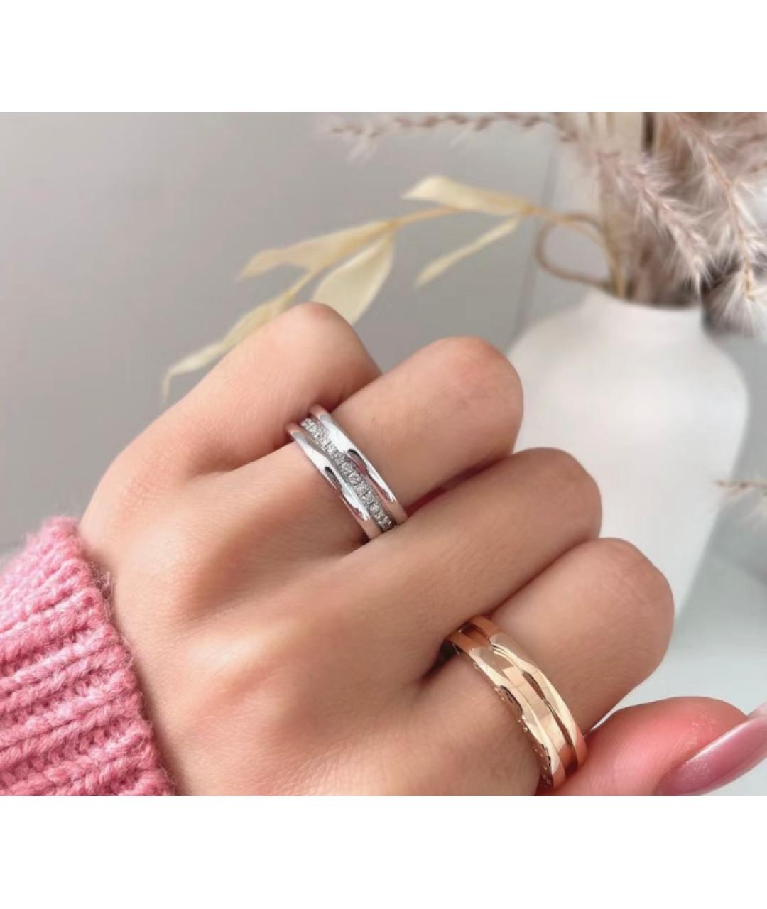 BVLGARI Белое кольцо из белого золота, фото 5