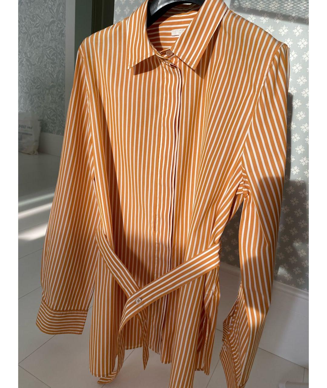 COS Оранжевая хлопковая рубашка, фото 6