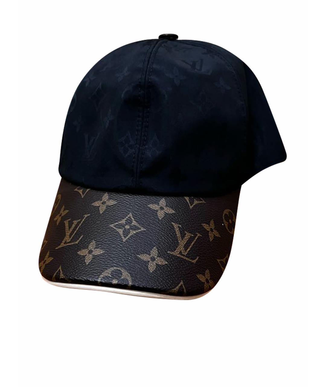 LOUIS VUITTON PRE-OWNED Черная кепка, фото 1