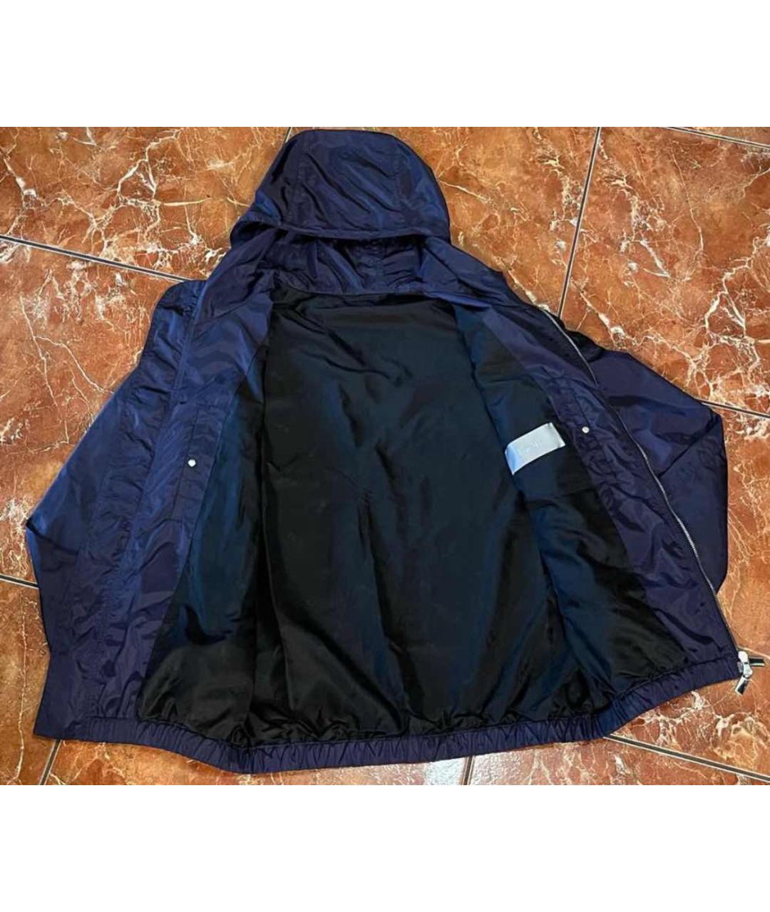 CHRISTIAN DIOR PRE-OWNED Темно-синяя куртка, фото 5