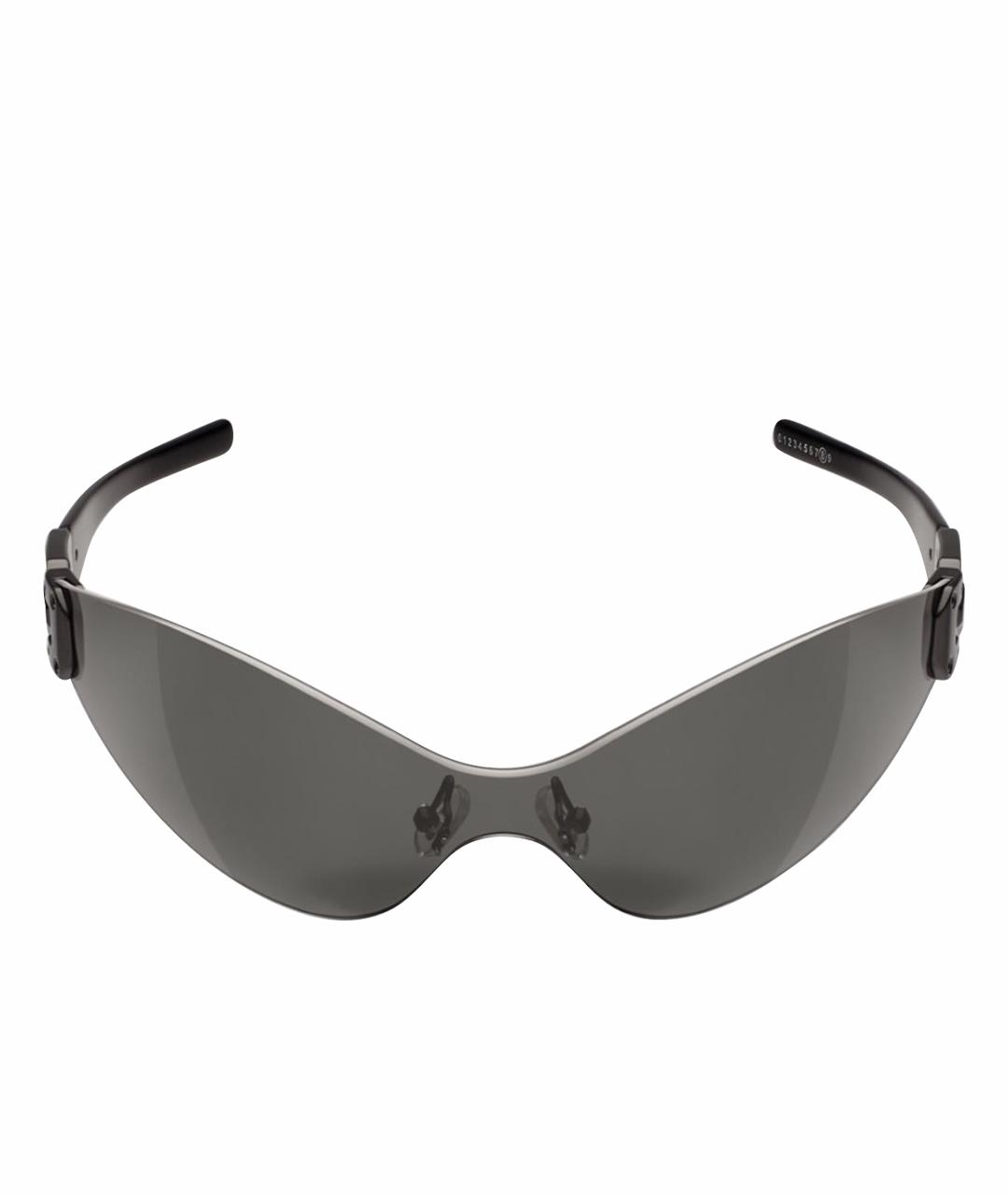 GENTLE MONSTER Черные металлические солнцезащитные очки, фото 1