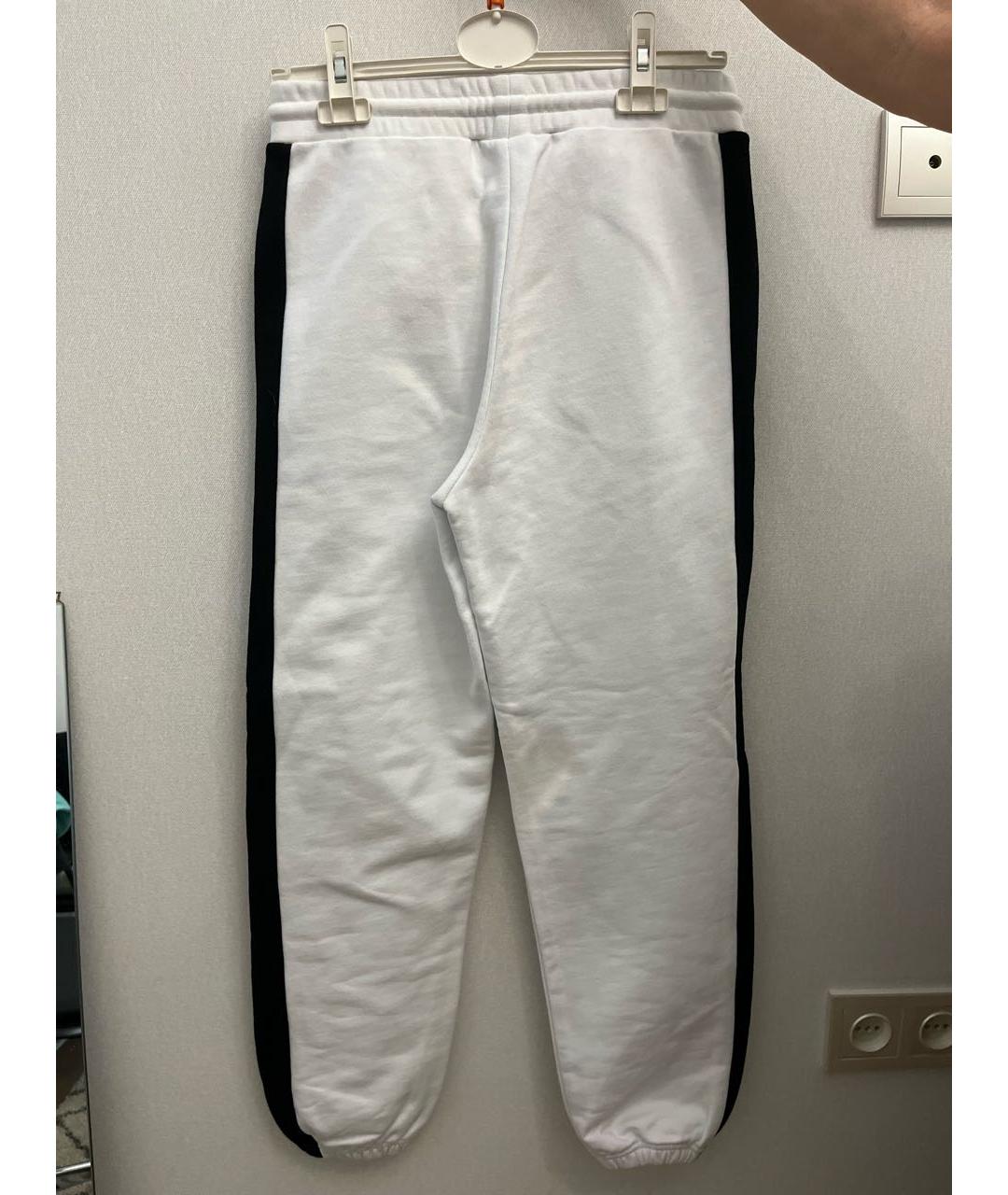 MSGM Белые хлопковые спортивные брюки и шорты, фото 2