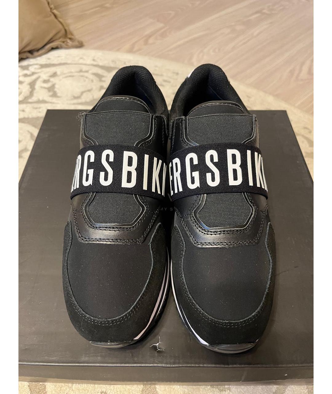BIKKEMBERGS Черные замшевые кроссовки, фото 2