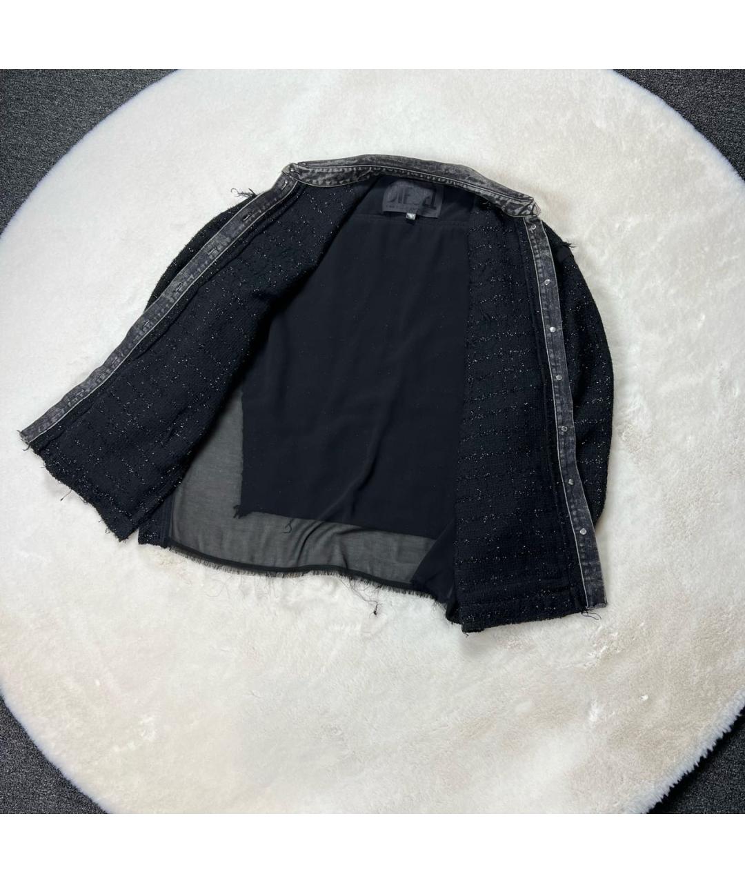 DIESEL Черная полиэстеровая куртка, фото 5