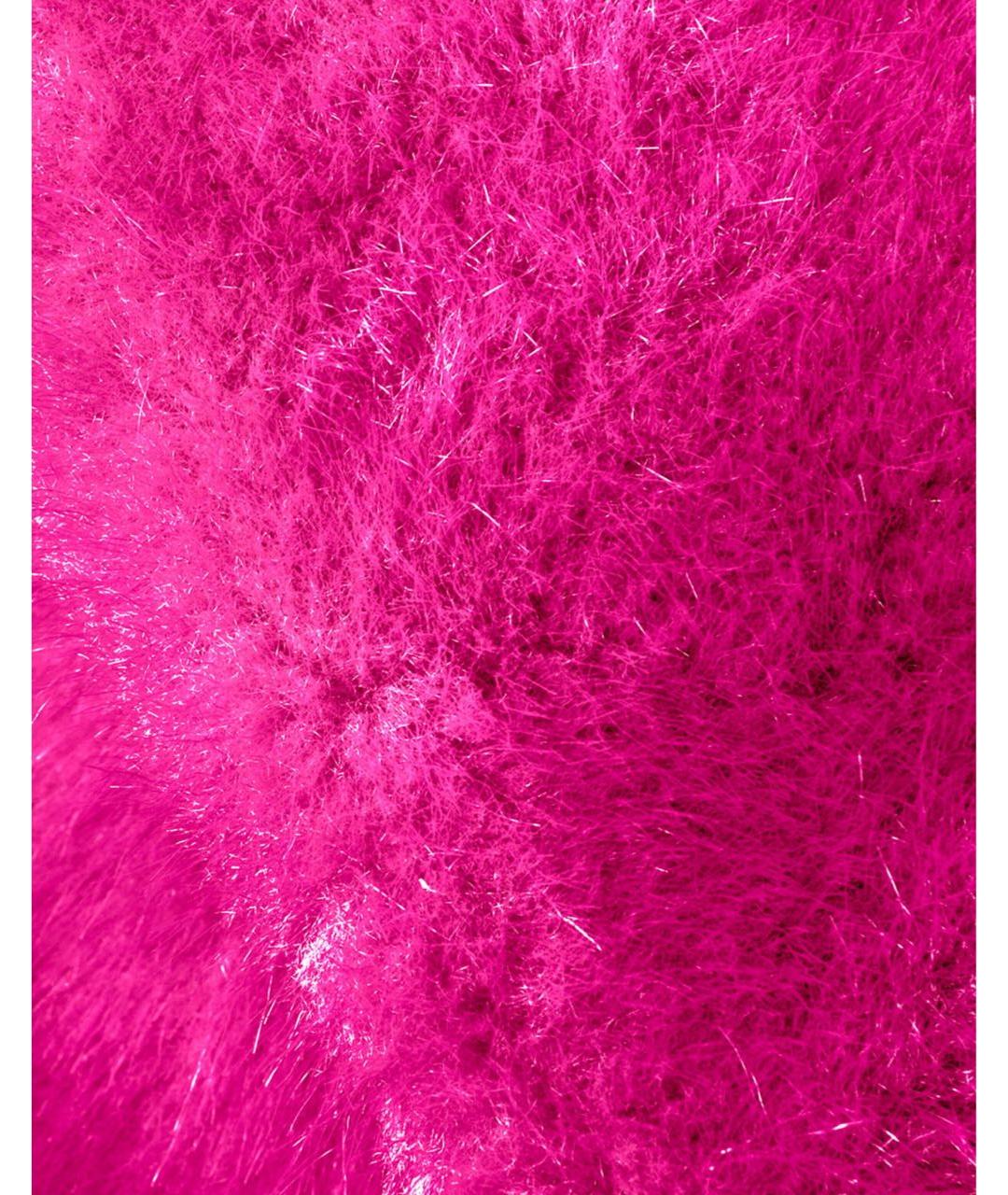 PHILIPP PLEIN Розовая меховая шуба, фото 6