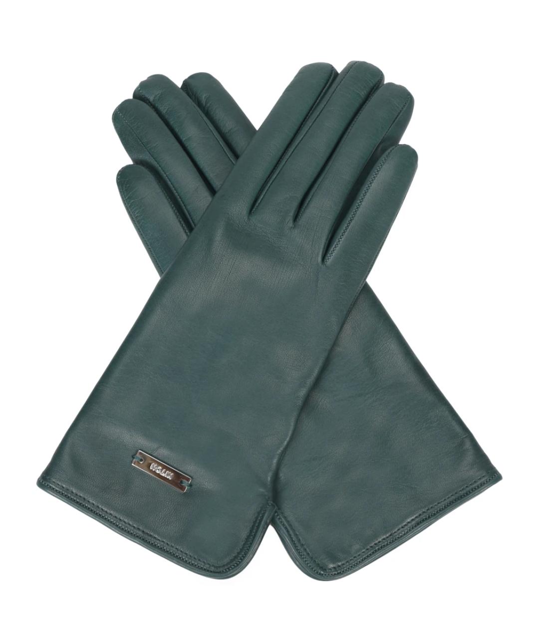KITON Зеленые перчатки, фото 1