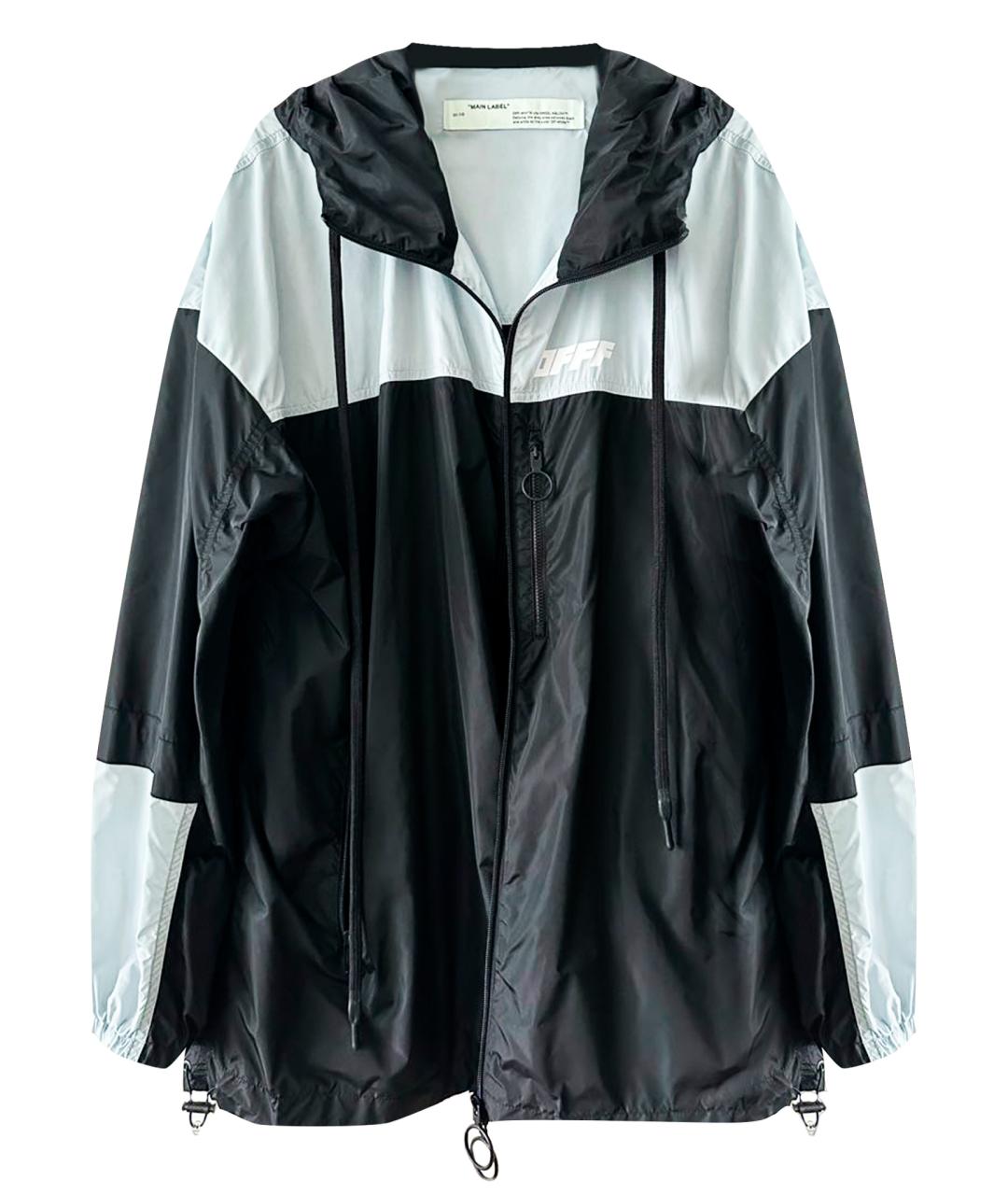 OFF-WHITE Черная полиамидовая куртка, фото 1