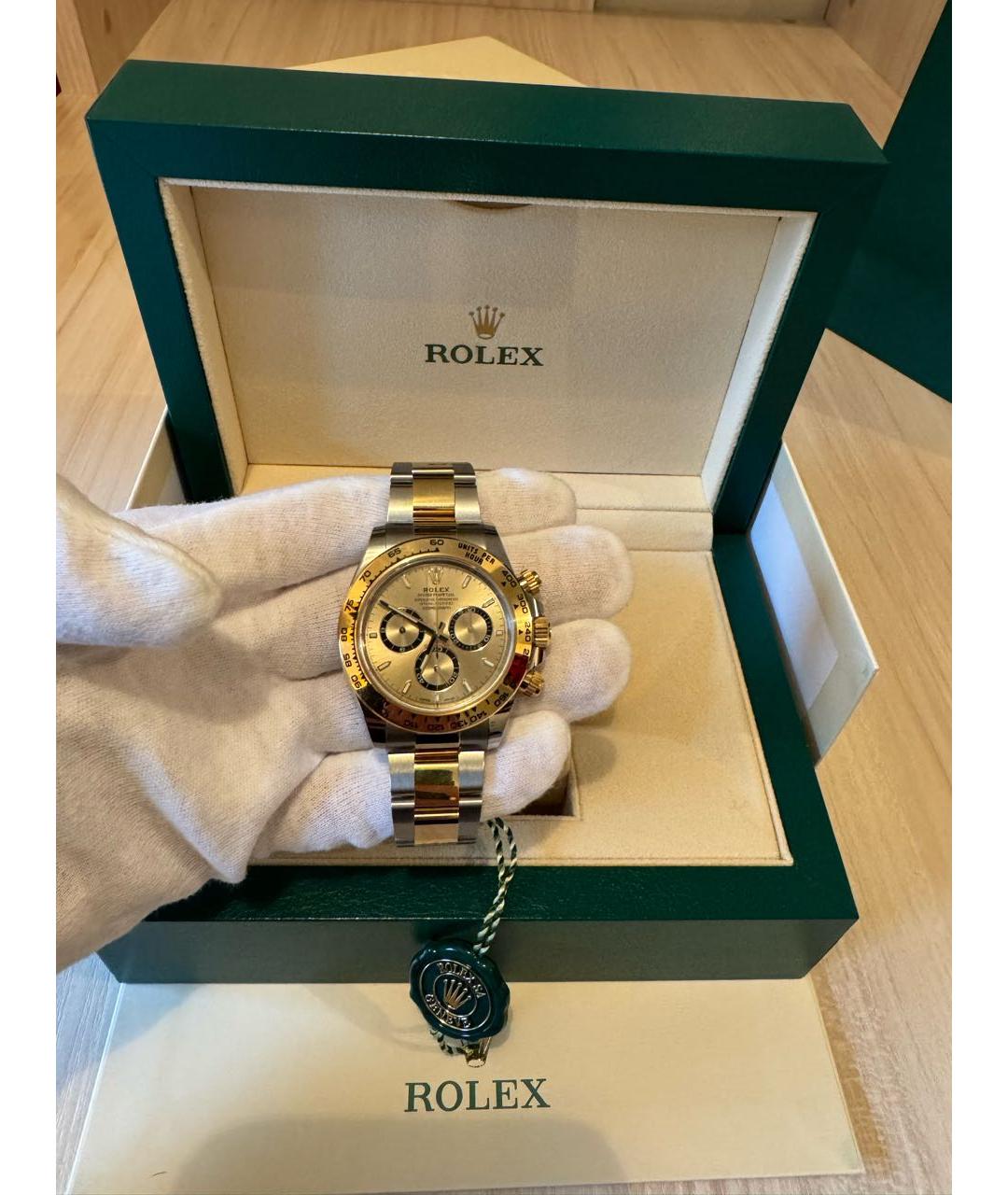 ROLEX Золотые часы из желтого золота, фото 5