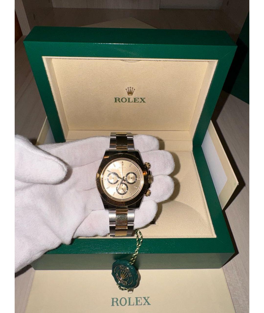 ROLEX Золотые часы из желтого золота, фото 7