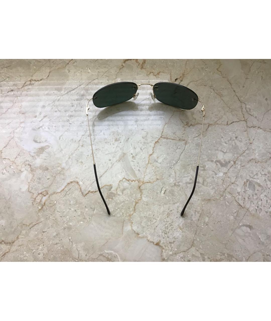 DUPONT Зеленые металлические солнцезащитные очки, фото 7