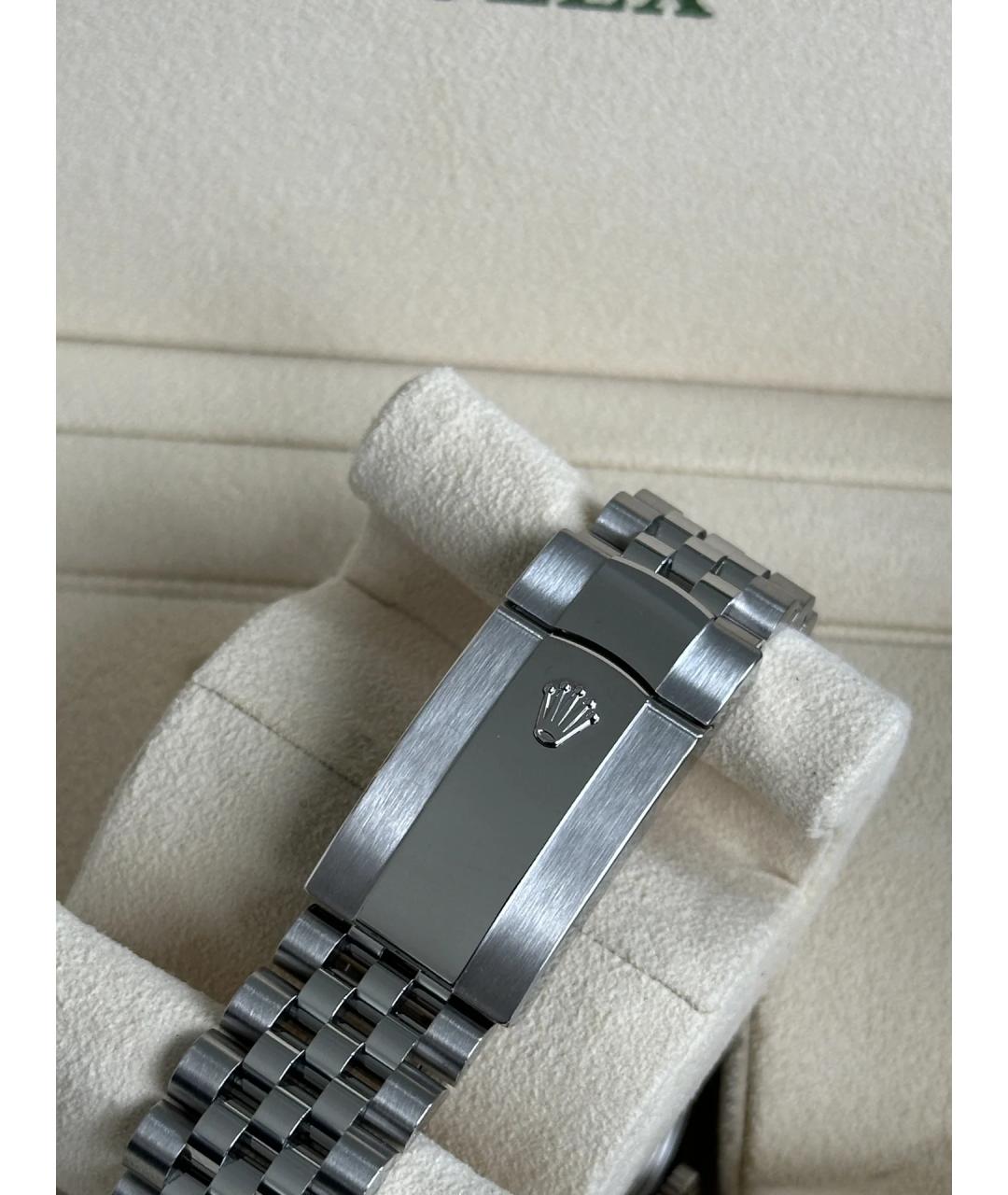 ROLEX Серебряные часы из белого золота, фото 3