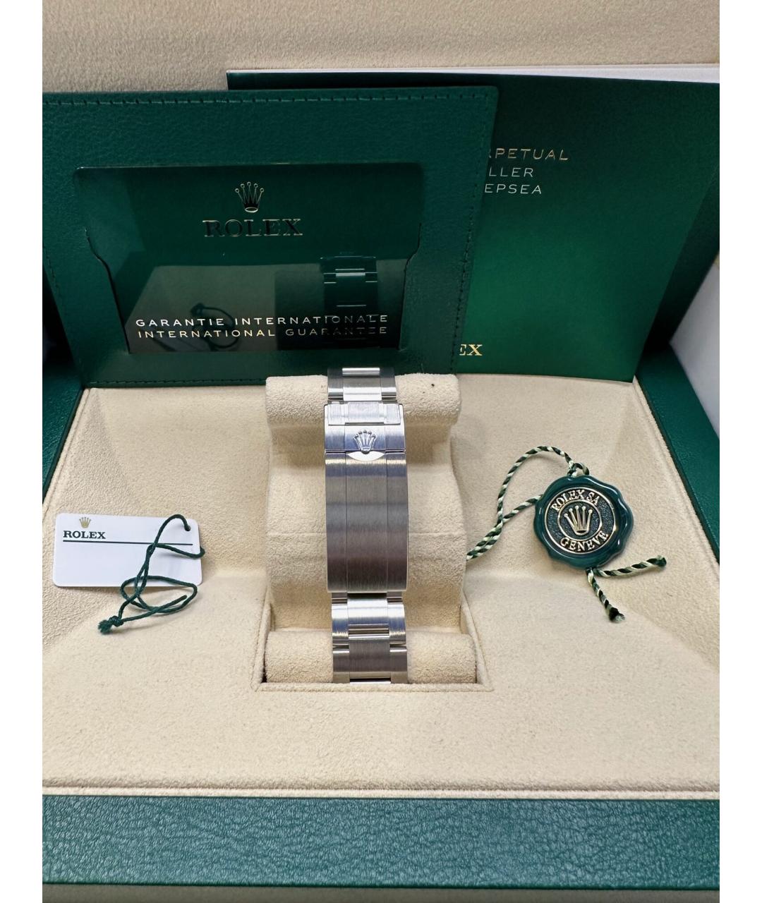 ROLEX Серебряные часы, фото 6