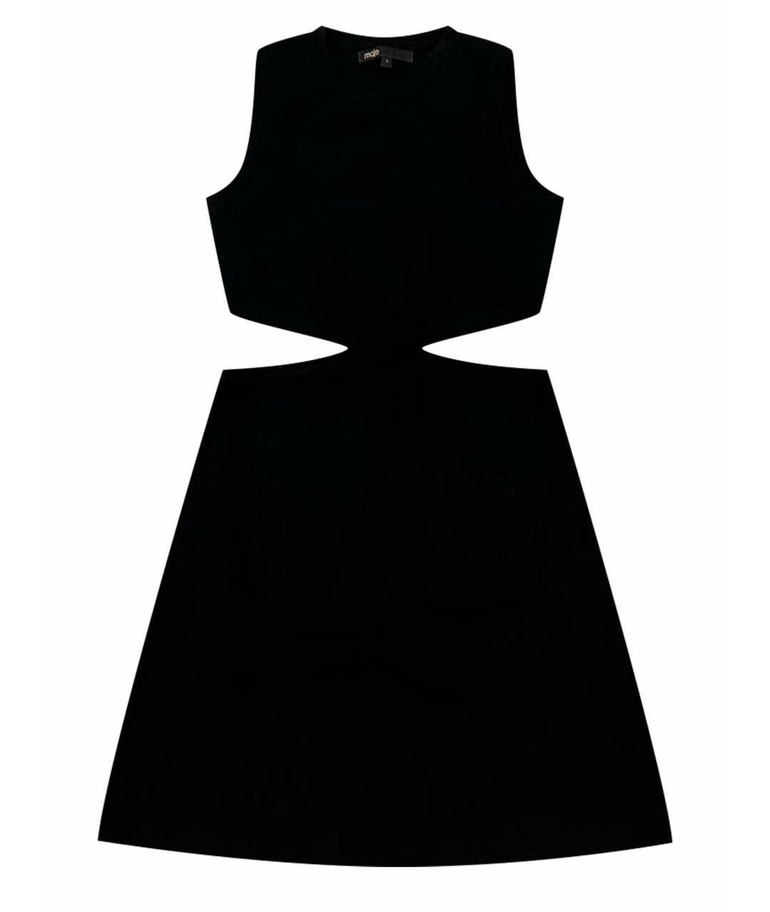 MAJE Черное коктейльное платье, фото 1