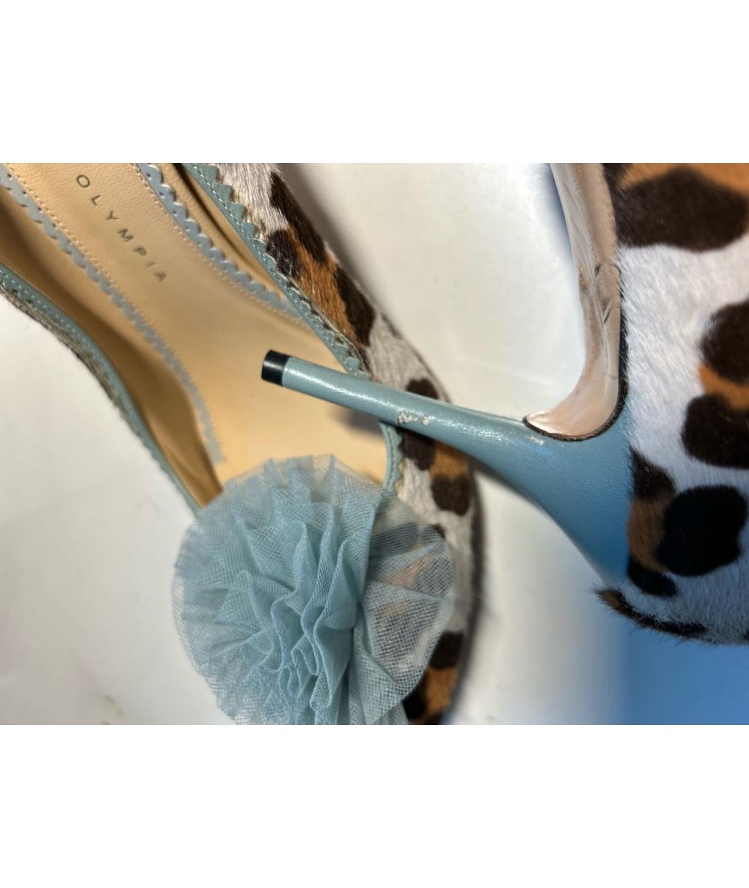 CHARLOTTE OLYMPIA Туфли из экзотической кожи, фото 7