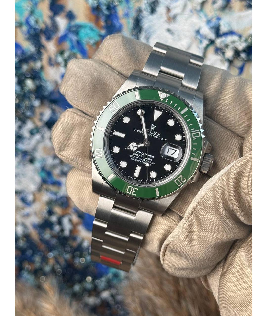 ROLEX Серебряные часы, фото 2