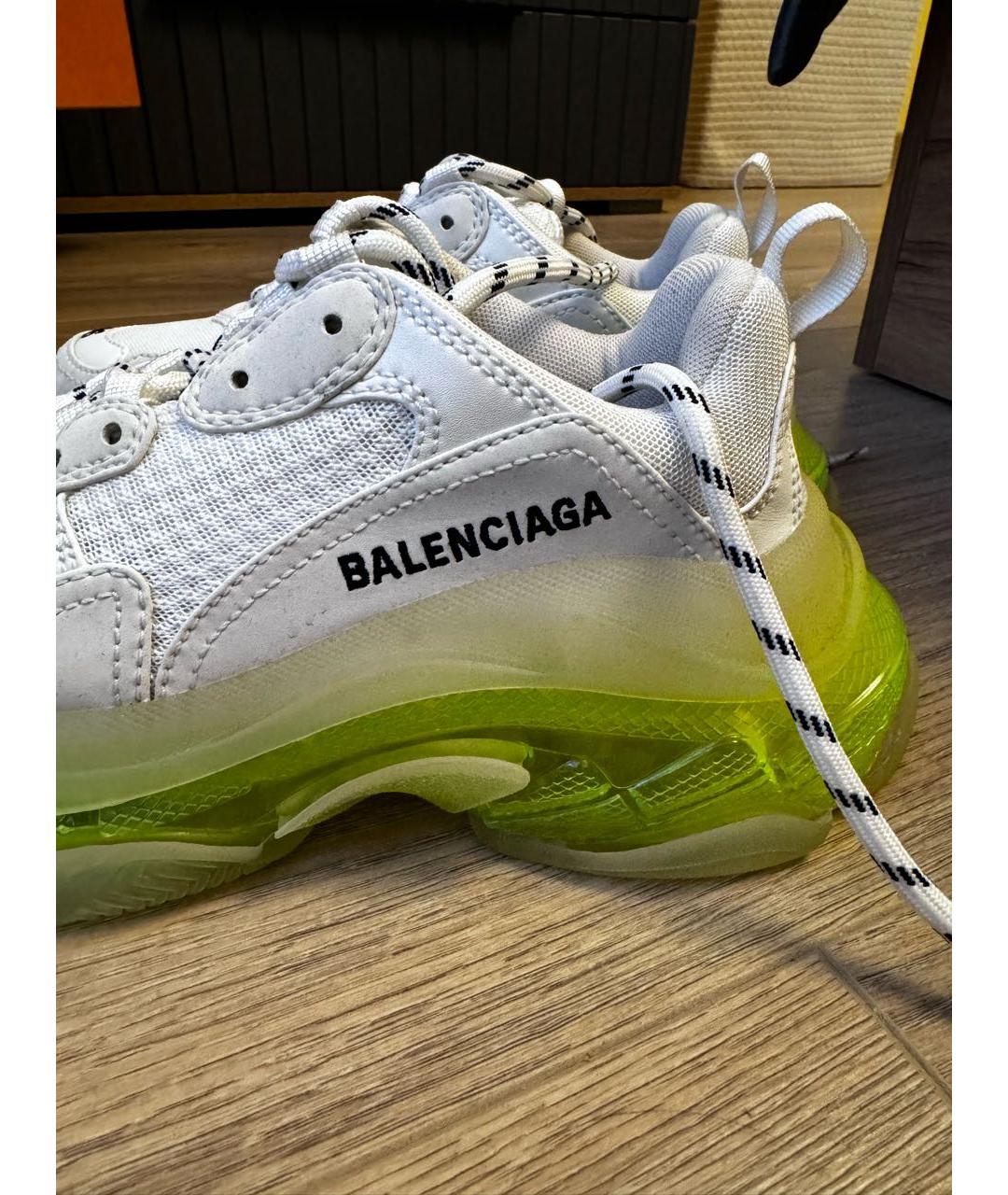 BALENCIAGA Текстильные кроссовки, фото 6