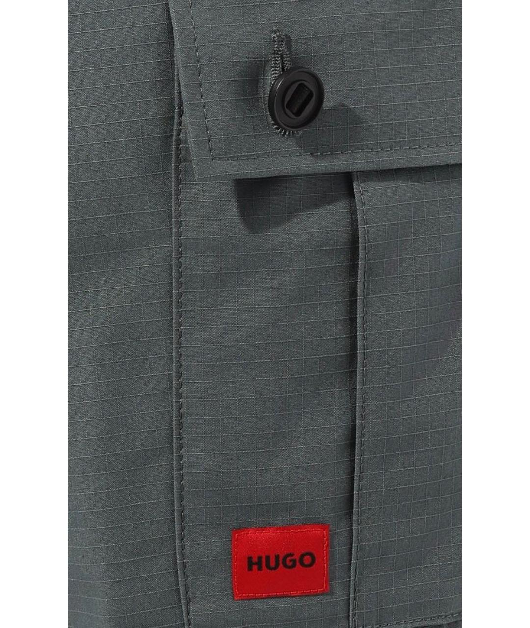 HUGO BOSS Хаки хлопковые брюки чинос, фото 3