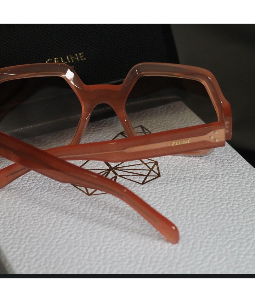 CELINE PRE-OWNED Пластиковые солнцезащитные очки, фото 4