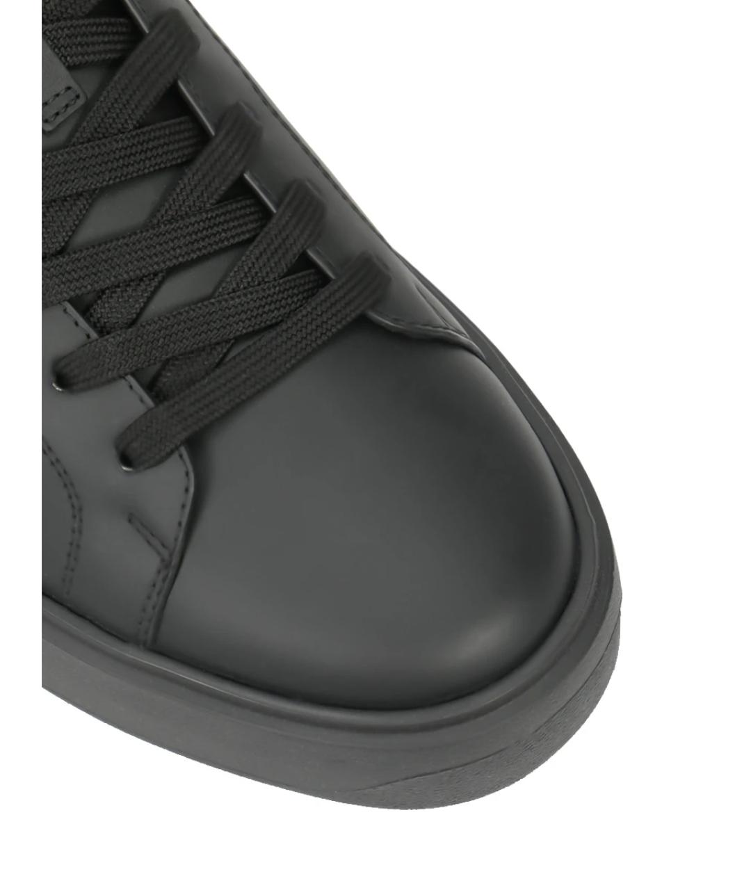BALMAIN Черные низкие кроссовки / кеды, фото 5