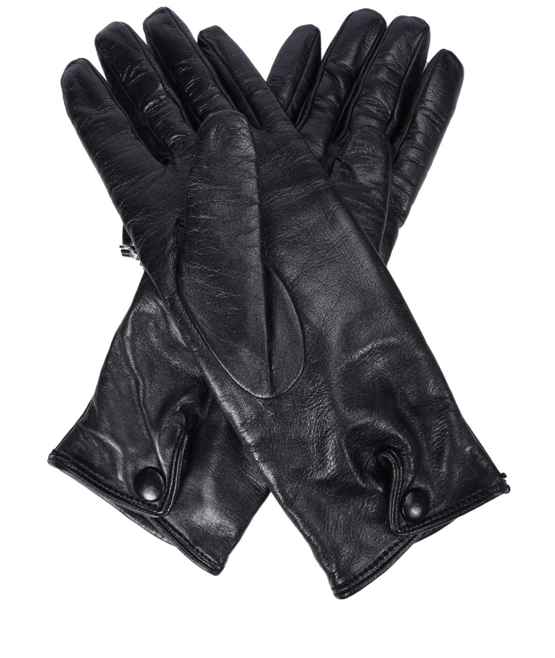 PRADA Черные перчатки, фото 2
