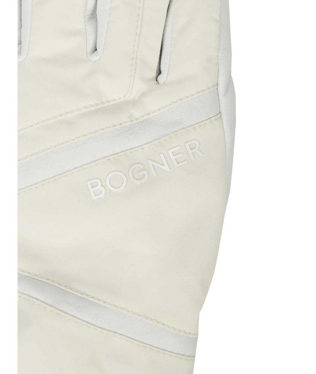 BOGNER Белые перчатки, фото 3