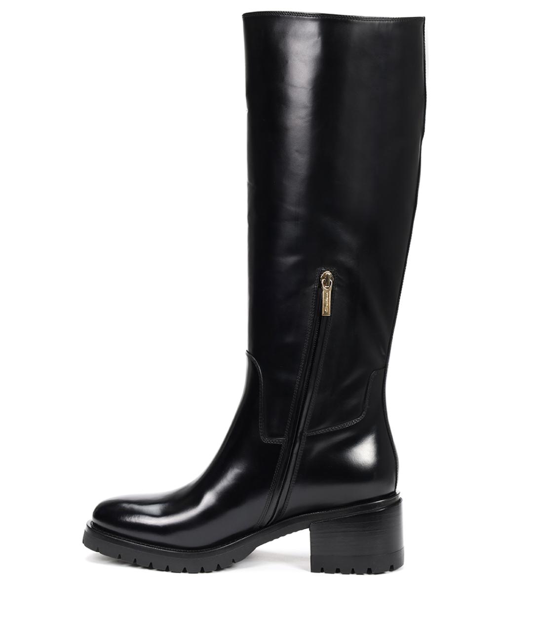 SANTONI Черные сапоги, фото 3