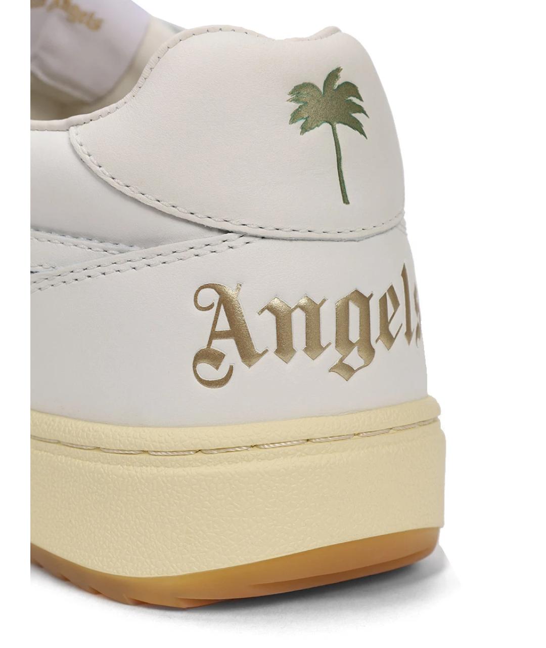 PALM ANGELS Белые низкие кроссовки / кеды, фото 5