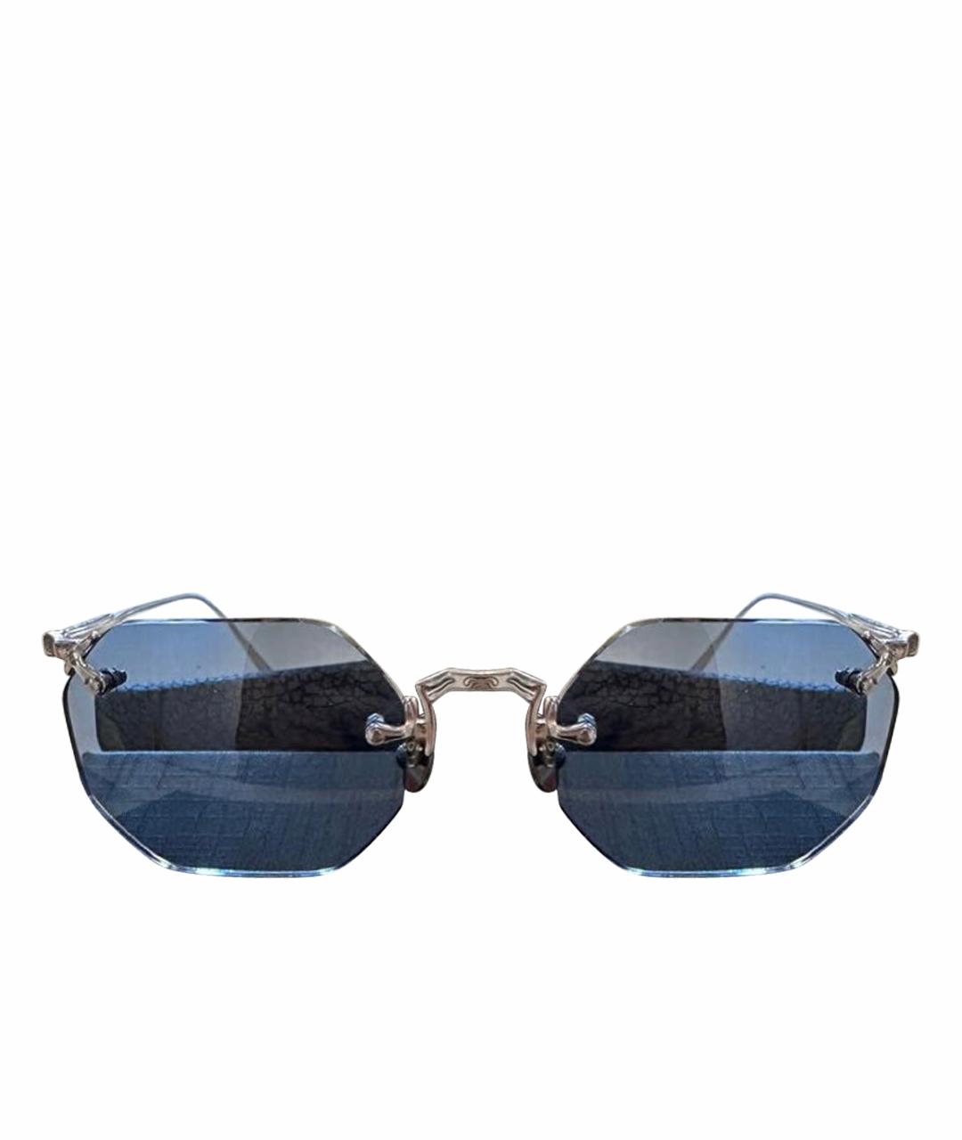 MATSUDA Голубые металлические солнцезащитные очки, фото 1