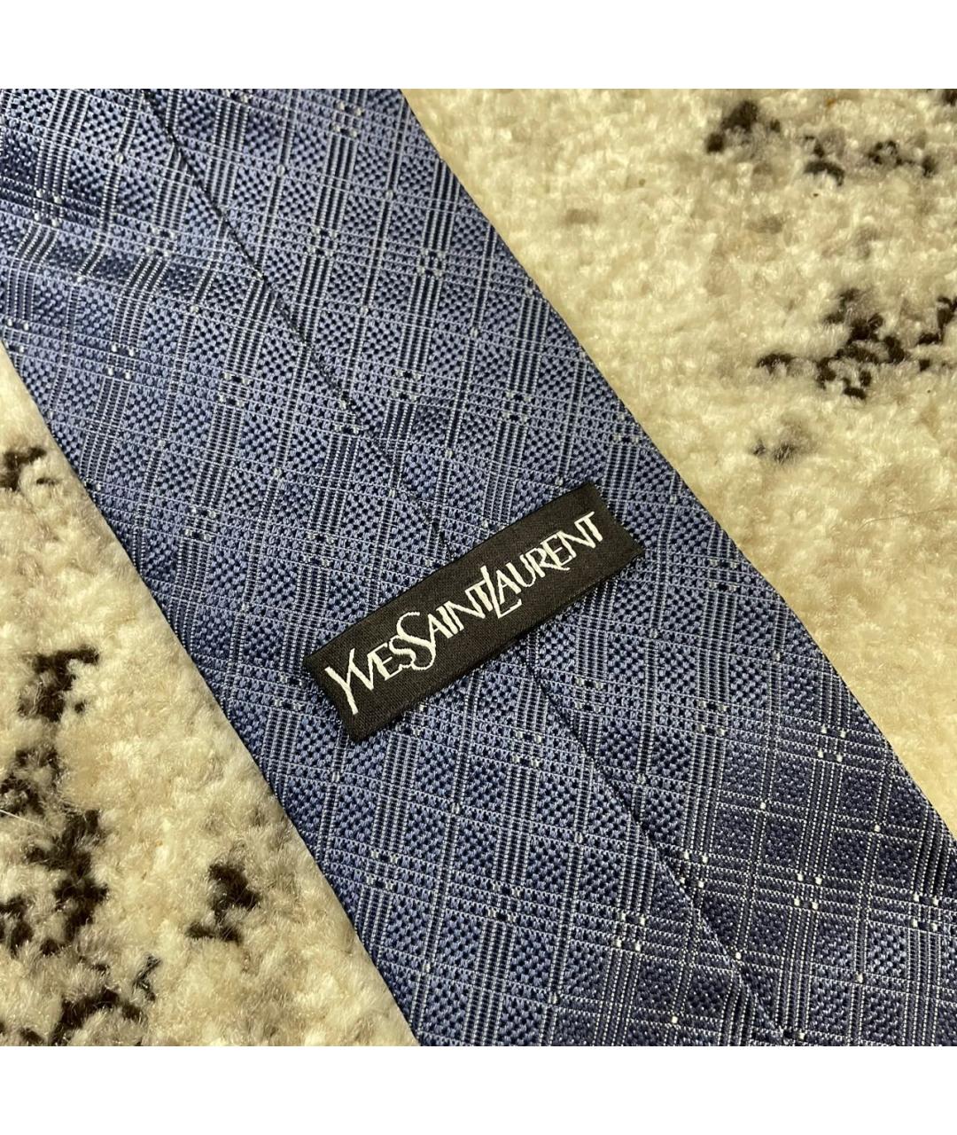 SAINT LAURENT Шелковый галстук, фото 3