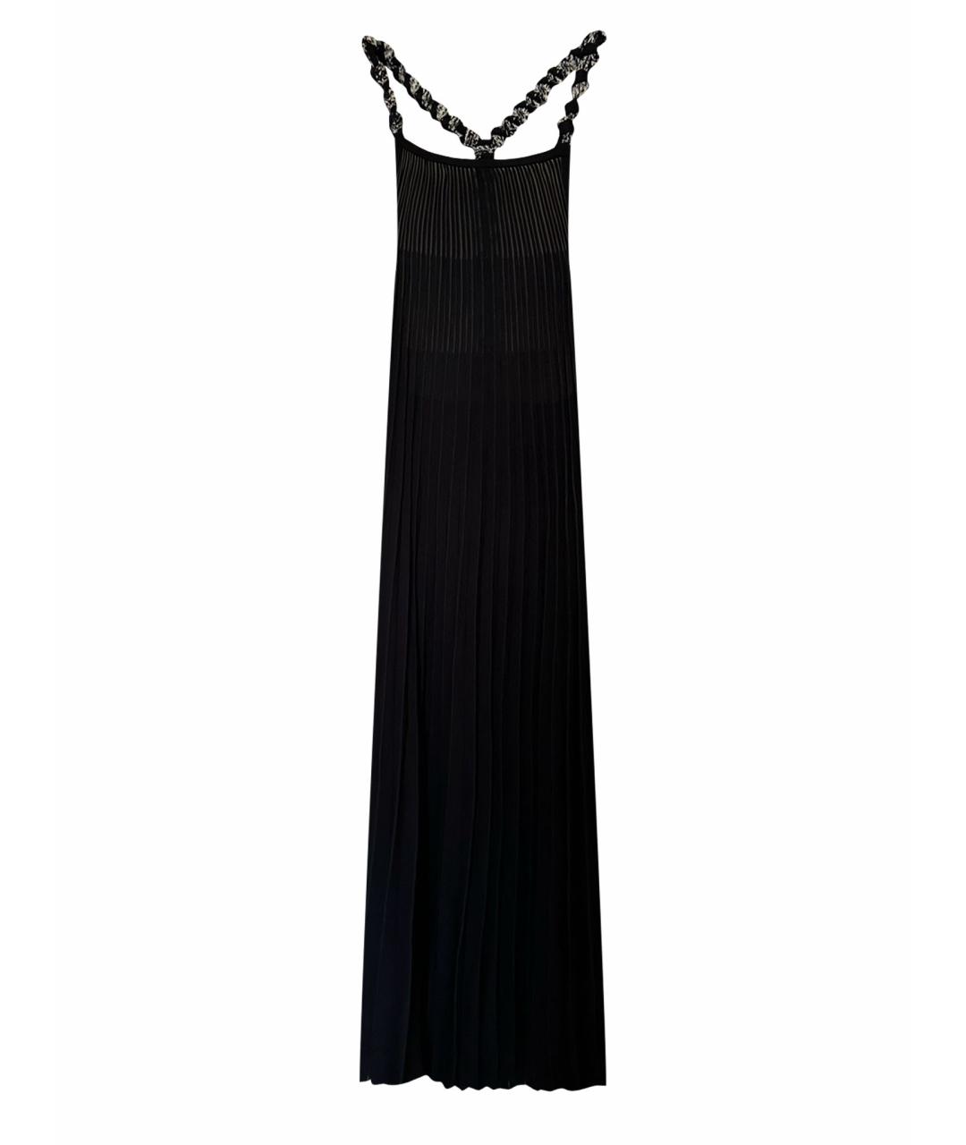 MRZ Черное вискозное коктейльное платье, фото 1