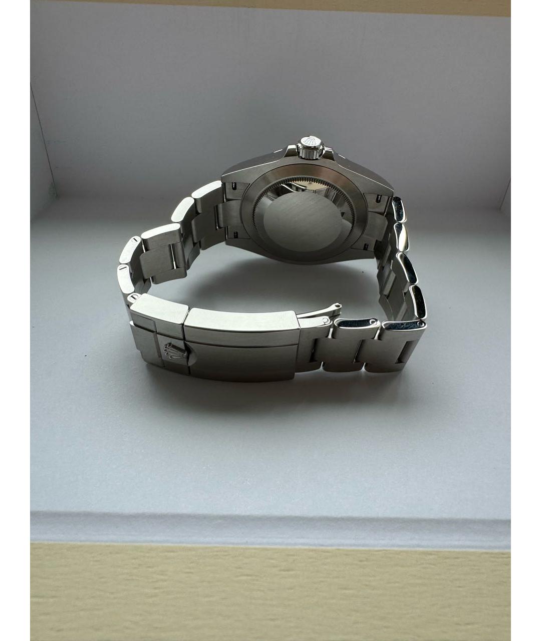 ROLEX Серебряные стальные часы, фото 3