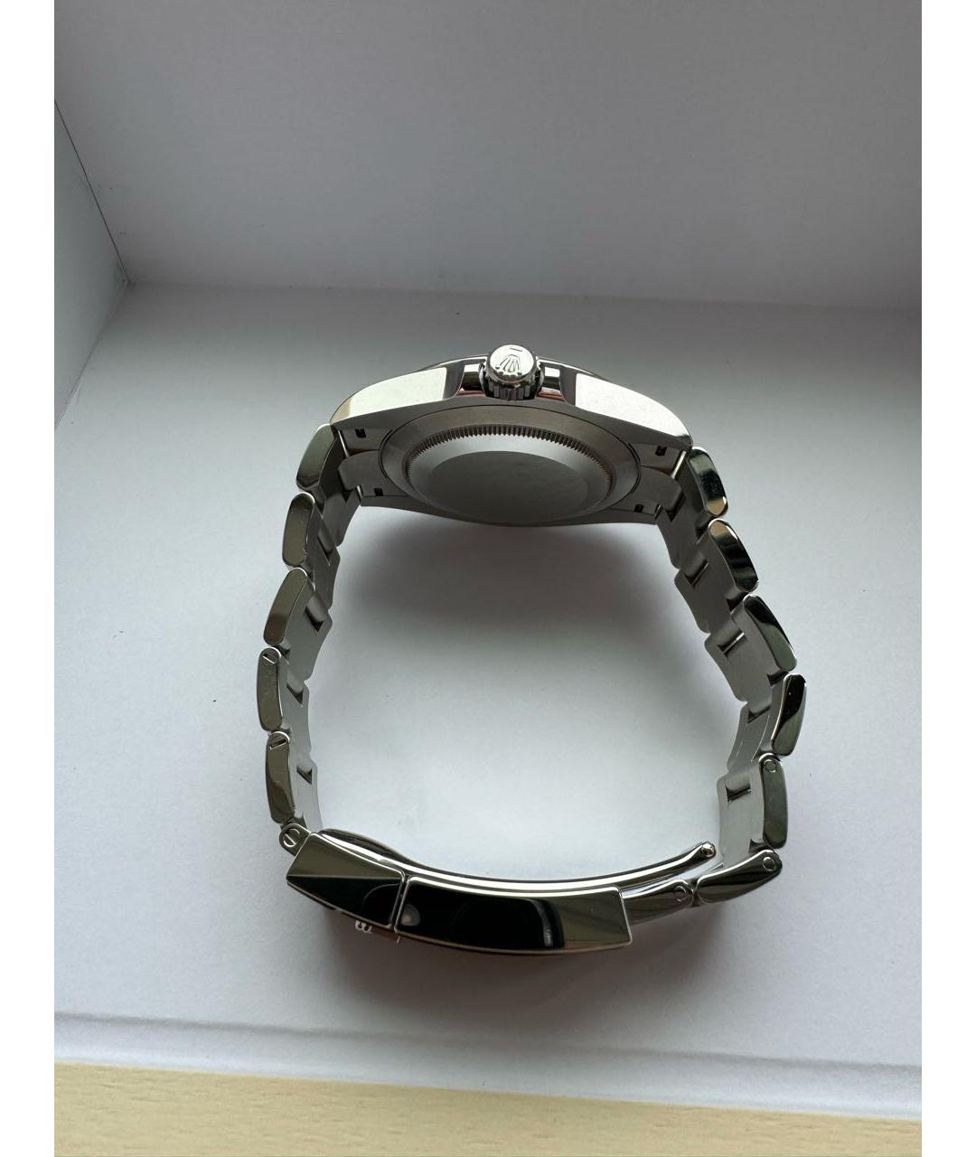 ROLEX Серебряные стальные часы, фото 2