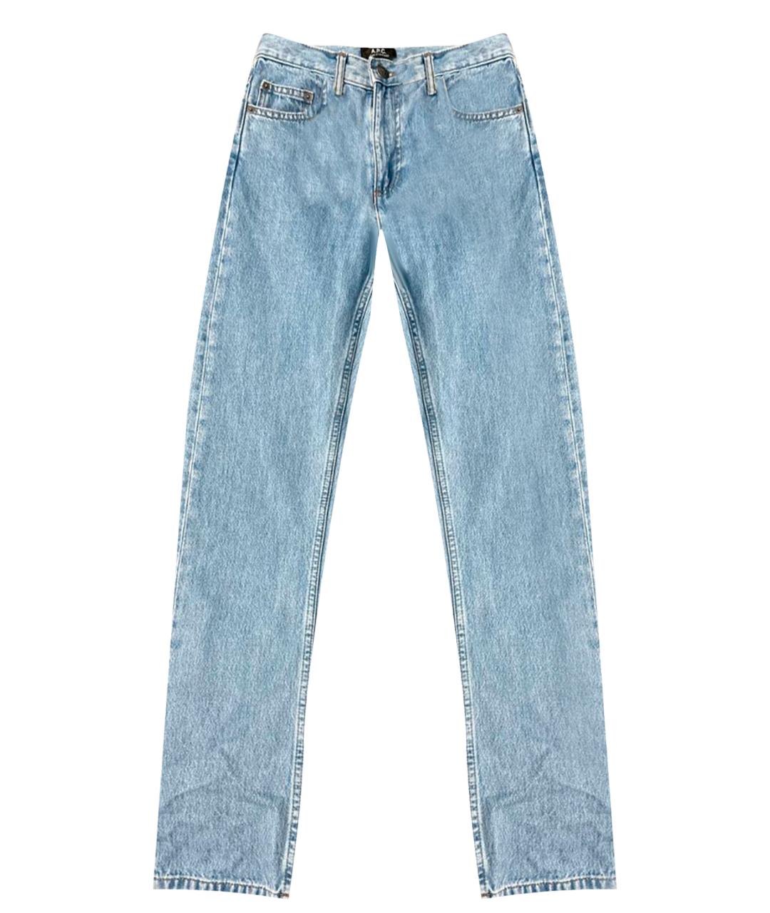 A.P.C. Голубые прямые джинсы, фото 1