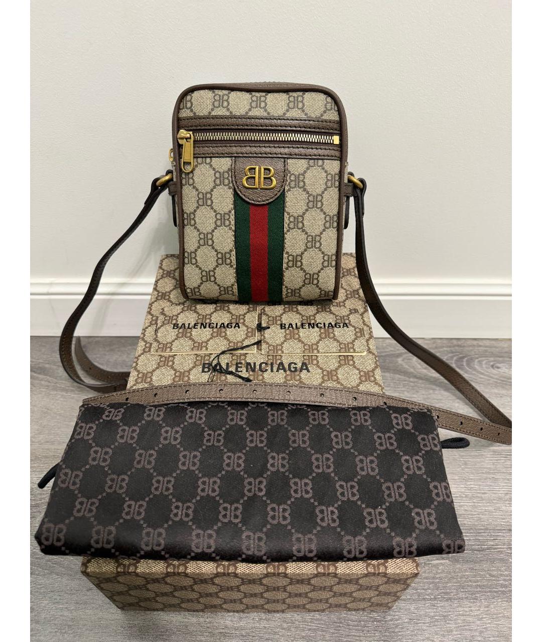 GUCCI Бежевая сумка на плечо, фото 5