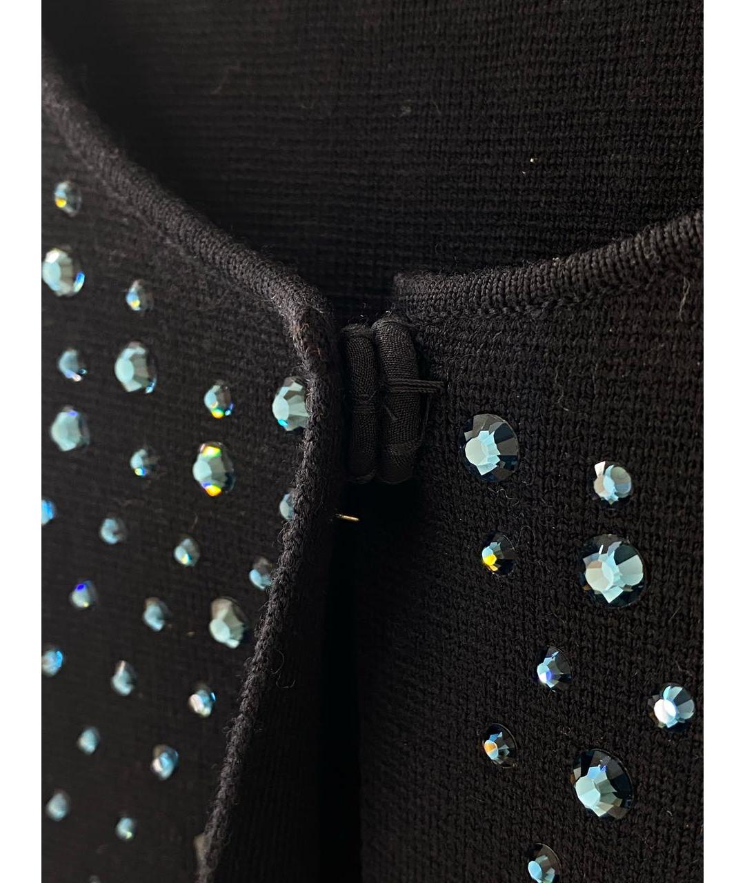 CHRISTIAN DIOR PRE-OWNED Темно-синий шерстяной жакет/пиджак, фото 4